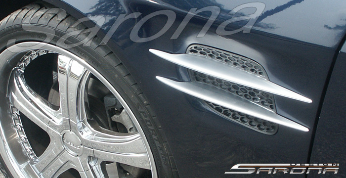 Custom Cadillac CTS Fenders  Sedan (2003 - 2007) - $590.00 (Manufacturer Sarona, Part #CD-001-FD)